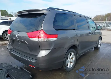 2011 Toyota Sienna Le V6 from USA, damaged, VIN 5TDKK3DC3BS081293